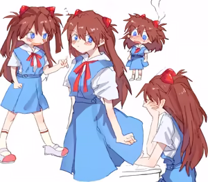 Page 148 of Evangelion Image Collection #5 - preview thumbnail