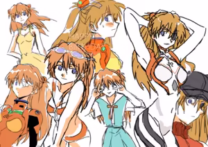 Page 288 of Evangelion Image Collection #5 - preview thumbnail