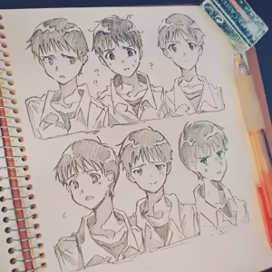 Page 740 of Evangelion Image Collection #5 - preview thumbnail