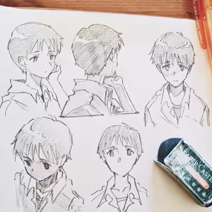 Page 757 of Evangelion Image Collection #5 - preview thumbnail