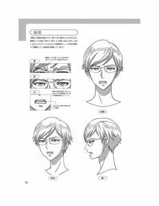 Page 34 of How to Draw Facial Expressions - Hisashi Kagawa teaches you - preview thumbnail