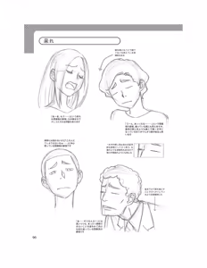 Page 98 of How to Draw Facial Expressions - Hisashi Kagawa teaches you - preview thumbnail