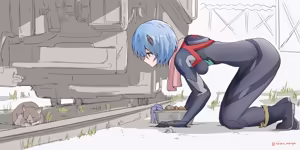 Page 261 of Evangelion Image Collection #6 - preview thumbnail