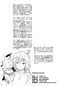 Page 22 of PRINCESS MAKER - preview thumbnail