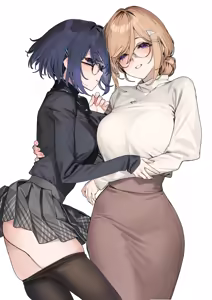 Page 65 of Sister Contrast Dekiai Onee-chan to Noumitsu Seikatsu | 反差姐妹~在姐姐们溺爱之下，我们的绵密性福~ (decensored) - preview thumbnail