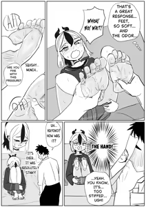Page 3 of Massaging Kayoko's After-mission Stinky Feet - preview thumbnail