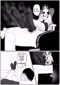 Page 6 of Defeated by My Classmate's Sweaty, Stinky Socks - preview thumbnail