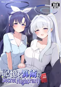 Kioku to Sanjutsu no Secret Night Party — hentai manga cover on Fhentai