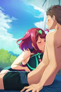 Page 962 of Xenoblade - Rex, Pyra, Mythra and Nia - preview thumbnail