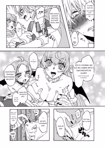 Page 34 of Akaaka Ranman (Gumi Kurage)] Saikyou Yuusha ga Zako Succubus Shimai no Seieki Server ni naru Hanashi! - preview thumbnail