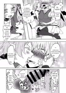 Page 6 of Akaaka Ranman (Gumi Kurage)] Saikyou Yuusha ga Zako Succubus Shimai no Seieki Server ni naru Hanashi! - preview thumbnail