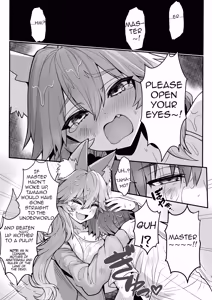 Page 2 of Tamamo-san Nagasarate Mujintou - Tamamo-san, Swept-Away with Him - preview thumbnail