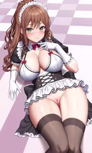 Page 8 of えろメイド今井リサちゃん♡ - preview thumbnail