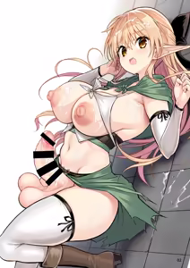 Page 3 of Futanari Elf-chan Kyoui no Fukuseisha-chan | 후타나리 엘프 쨩 ~위협적인 복제자 쨩~ - preview thumbnail