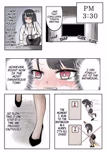 Page 3 of Desperate Office lady uses men's bathroom by mistake - preview thumbnail