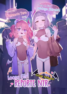 Yuruiko NTR Houkoku Halloween Hen｜Loose Girl ♥Reporte NTR♥ ~Edición Halloween~ — hentai manga cover on Fhentai