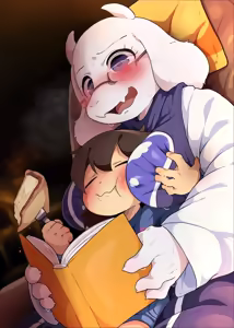 Page 2 of Undertale⁄Deltarune - preview thumbnail