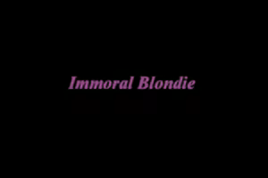 Page 3 of Immoral Blondie -Hikisakareta Miniskirt P- - preview thumbnail