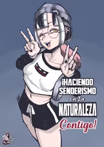 ¡Haciendo Senderismo En La Naturaleza Contigo! - hentai manga cover image
