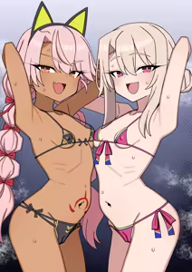 Page 8 of オナサポイリヤ＆クロエ - preview thumbnail