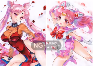 Page 44 of sailor moon art compilation - preview thumbnail