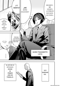 Page 2 of My beautiful boss (who's a power-harassing sadist) was masturbating anally at my desk, so I took advantage of his weakness to do all sorts of lewd things to him! Español - preview thumbnail