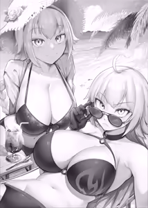 Page 2 of Chaldea Dosukebe Massage-bu Jeanne & Jeanne Alter Hen | Chaldea Lewdness Massage Club Jeanne & Jeanne Alter Edition - preview thumbnail