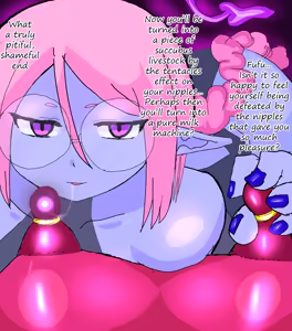 Page 7 of Defeated by blue girl 3! Tentacle pack turns you into a crazy semen production machine! - preview thumbnail