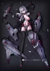 Page 2 of NO SIGNAL ドール◯ネスト 状態異常/機能停止イラスト集 - preview thumbnail