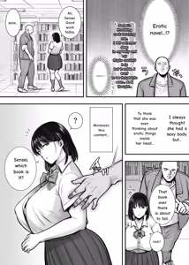 Page 4 of Kakure Kyonyuu no Bungaku Shoujo Toshoshitsu no Haitoku Jugyou - Girl who loves literature | The Busty Literature Girl In Hiding Immoral Lessons in the Library - preview thumbnail