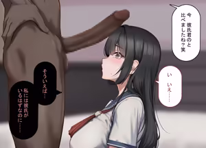 Page 49 of Saimin de Netorareta Seisokei Kanojo wa, Gaikokujin no DekaChin Onaho ni Ochiru - preview thumbnail