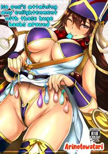 No one's attaining any enlightment with those huge boobs around - hentai manga cover image