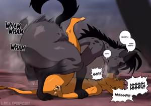 Page 2 of Lion Slut - preview thumbnail