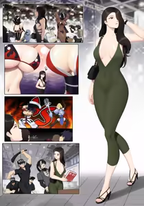 Page 7 of Girls, someone is working out in the gym again! - preview thumbnail