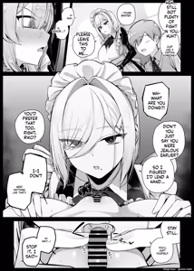 Page 9 of 坊ちゃまに陰口を聞かれてお仕置きされる生意気な後輩メイドさん② - preview thumbnail
