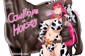 Page 133 of Mori Calliope bestiality - preview thumbnail