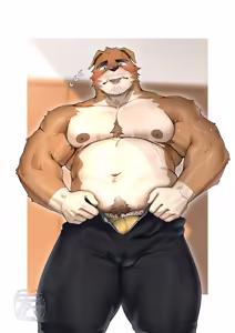 Page 3 of Furries at Work - Hataraku Osukemo - preview thumbnail