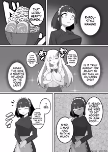 Page 2 of A young lady who gets really fat and her maid who goes crazy - preview thumbnail