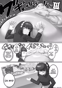 Page 8 of A young lady who gets really fat and her maid who goes crazy - preview thumbnail