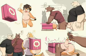 Page 1368 of MOKI君 - preview thumbnail