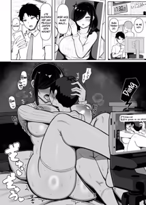 Page 25 of Otonari Mama wa Doujin Sakka -Seiyoku Tsuyosugi Araara Mama wa Mainichi Boku o Osotte Genkou no Neta ni Suru-｜Mi Vecina de al Lado es Autora de Doujinshi -Una Madre Lujuriosa e Insaciable me Exprime a Diario para Usarlo como Material para sus Manuscritos- - preview thumbnail