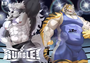 RUMBLE!03 — hentai manga cover on Fhentai