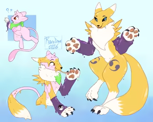 Page 103 of Renamon Transformation ART - preview thumbnail