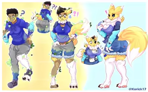 Page 112 of Renamon Transformation ART - preview thumbnail