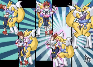 Page 15 of Renamon Transformation ART - preview thumbnail