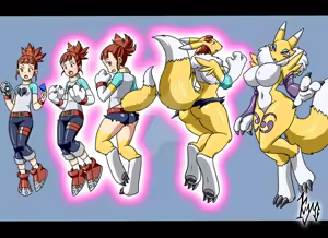 Page 16 of Renamon Transformation ART - preview thumbnail