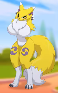 Page 17 of Renamon Transformation ART - preview thumbnail