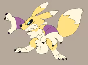 Page 57 of Renamon Transformation ART - preview thumbnail