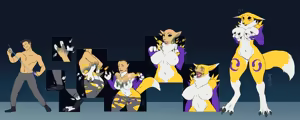 Page 67 of Renamon Transformation ART - preview thumbnail
