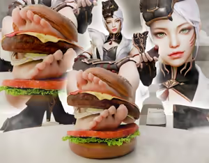 Page 157 of Feet Burger - preview thumbnail